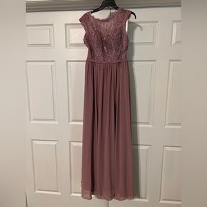 Azazie Dusty Rose Bridesmaid Dress